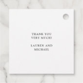 ユーカリプタス岬 |モノグラム水結婚色 フェイバータグ (裏面)