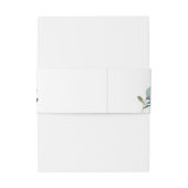 ユーカリプタス岬 |モノグラム結婚ズ 招待状ベリーバンド (裏面例)