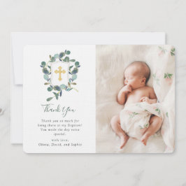 ユーカリプタス岬 |水彩と写真バプテスマ サンキューカード