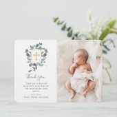 ユーカリプタス岬 |水彩と写真バプテスマ サンキューカード (スタンド正面)