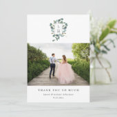 ユーカリプタス岬 |水彩結婚の写真 サンキューカード (スタンド正面)