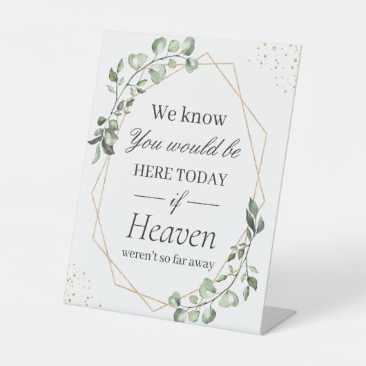 ユーカリプタス幾何学の君がここにいることを知っている 台座サイン (正面)