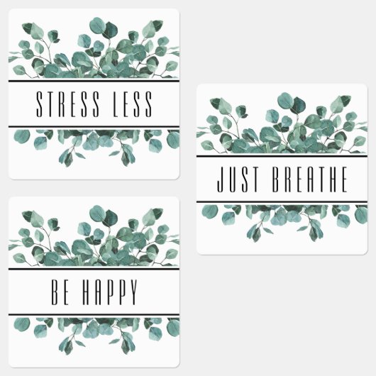 ユーカリプタス必須油ローラーボトルラベル ラベル (グループ)