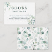 ユーカリプタス植物手紙ブックリクエスト エンクロージャーカード (正面/裏面)