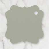 ユーカリプタス結婚セージ緑 フェイバータグ (裏面)