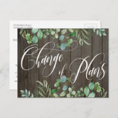 ユーカリプタス計画変更結婚延期 ポストカード (正面/裏面)