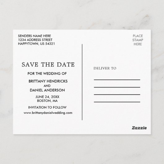 ユーカリプタス・グリーンの日付を保存するインスタントカメラ ポストカード (裏面)