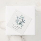 ユーカリプタス・シダの葉が最初の聖餐式を交差 フェイバータグ (インサイチュ)