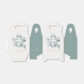 ユーカリプタス・シダの葉が最初の聖餐式を交差 フェイバーボックス (折り畳みなし)