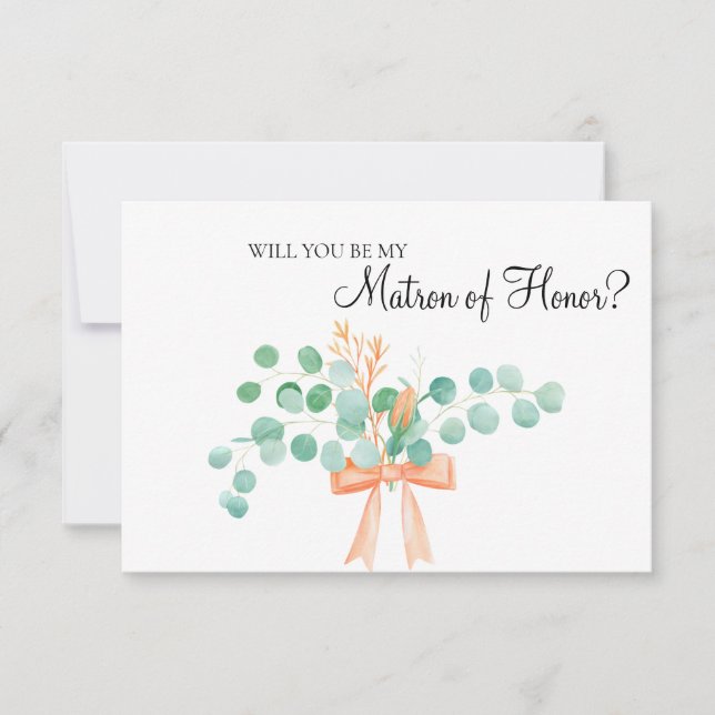 ユーカリプタス・ピーチの俺のマトロンになってくれるか (正面)