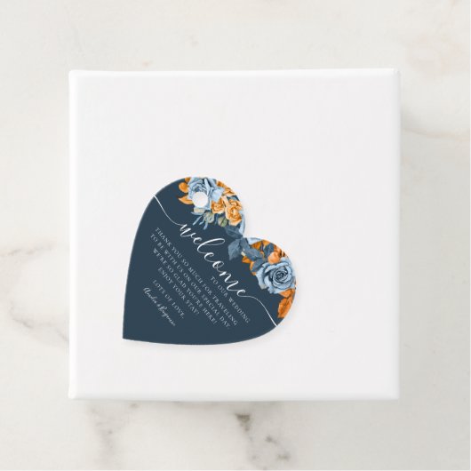 ユーカリプタテラコッタブルーラストウェルカム結婚ズ フェイバータグ (インサイチュ)