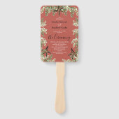 ユーカリプツスターフィッシュ秋秋テラコッタ ハンドファン (正面)