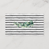 ユーカリプトゥスいくつのキスブライダルシャワーゲームカード プレイスカード (裏面)