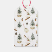 ユーカリプトゥスアクロスクリスマスカード ギフトタグ (裏面)