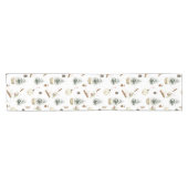 ユーカリプトゥスアクロスクリスマス ショートテーブルランナー (横)