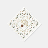 ユーカリプトゥスアクロスクリスマス スタンダードカクテルナプキン (角)