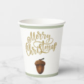 ユーカリプトゥスアクロスクリスマス 紙コップ (正面)