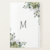 ユーカリプトゥスウォーターカラーウェディングプランナー プランナー手帳 (裏面)