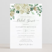 ユーカリプトゥスエレガントフローラブライダルシャワー 招待状