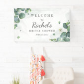 ユーカリプトゥスエレガントフローラブライダルシャワー 横断幕 (インサイチュ)