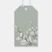 ユーカリプトゥスオーストラリア動物誕生日ありがとう ギフトタグ (裏面)