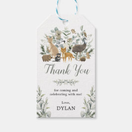 ユーカリプトゥスオーストラリア動物誕生日ありがとう ギフトタグ