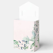 ユーカリプトゥスグリーンと赤面ピンク結婚ズ フェイバーボックス (オープン)