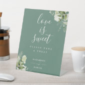 ユーカリプトゥスグリーンフローラ愛は甘い好意 台座サイン (インサイチュ)