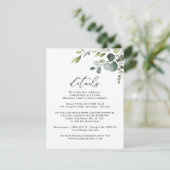 ユーカリプトゥスグリーンリーゲスト情報詳細 エンクロージャーカード (スタンド正面)