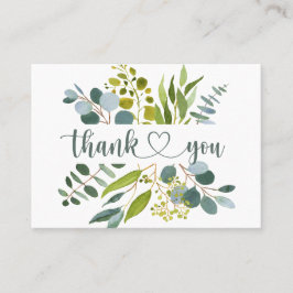 ユーカリプトゥスグリーンリーサンキューバサント 名刺