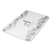 ユーカリプトゥスグリーンリーフローラファミリー名 バスマット (アングル)