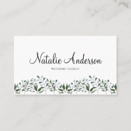 ユーカリプトゥスグリーンリーフローラ 名刺