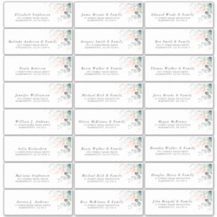 ユーカリプトゥスグリーンリー個人住所 シール