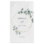 ユーカリプトゥスグリーンリー結婚ホテルズ抱き枕 スモールペーパーバッグ (裏面)