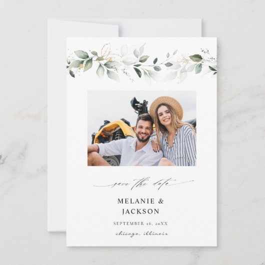 ユーカリプトゥスグローフォト日付を保存2 セーブザデート (正面)