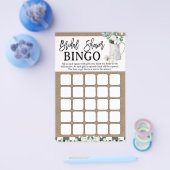 ユーカリプトゥスコットンファームハウスブライダルシャワービンゴ チラシ (シングル)