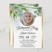 ユーカリプトゥスゴルディッシュ退職パーティー 招待状 (正面/裏面)