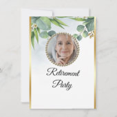 ユーカリプトゥスゴルディッシュ退職パーティー 招待状 (裏面)