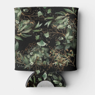 ユーカリプトゥスゴールデンボホエレガントオニックスブラック結婚ズ 缶クーラー