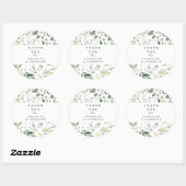 ユーカリプトゥスサンキューステッカーラベル ラウンドシール (シート)