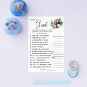 ユーカリプトゥスザゲストブライダルシャワーゲームカード チラシ (シングル)