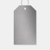 ユーカリプトゥスシルバージオメトリックブライダルシャワー ギフトタグ (裏面)