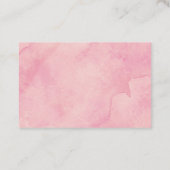 ユーカリプトゥスジェントルピンクカウンセリング省 名刺 (裏面)