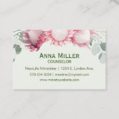 ユーカリプトゥスジェントルピンクカウンセリング省 名刺 (正面)