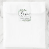 ユーカリプトゥススプレッド愛ではなくGermsハンドサニタイザーSq スクエアシール (バッグ)