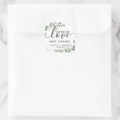 ユーカリプトゥススプレッド愛ではなくGermsハンドサニタイザーSq スクエアシール (バッグ)