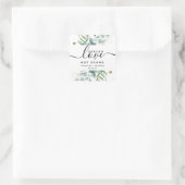 ユーカリプトゥススプレッド愛ではなくGermsハンドサニタイザーSq スクエアシール (バッグ)