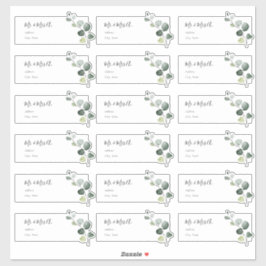 ユーカリプトゥススリグゲスト住所 シール