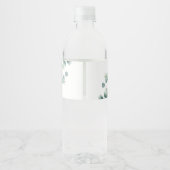 ユーカリプトゥスセージグリーンウォーター結婚カラー ペットボトルラベル (裏面)