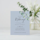 ユーカリプトゥスダスティブルーの結婚作成 (スタンド正面)